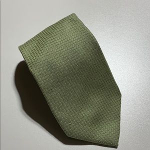Giorgio Armani Silk Tie - green